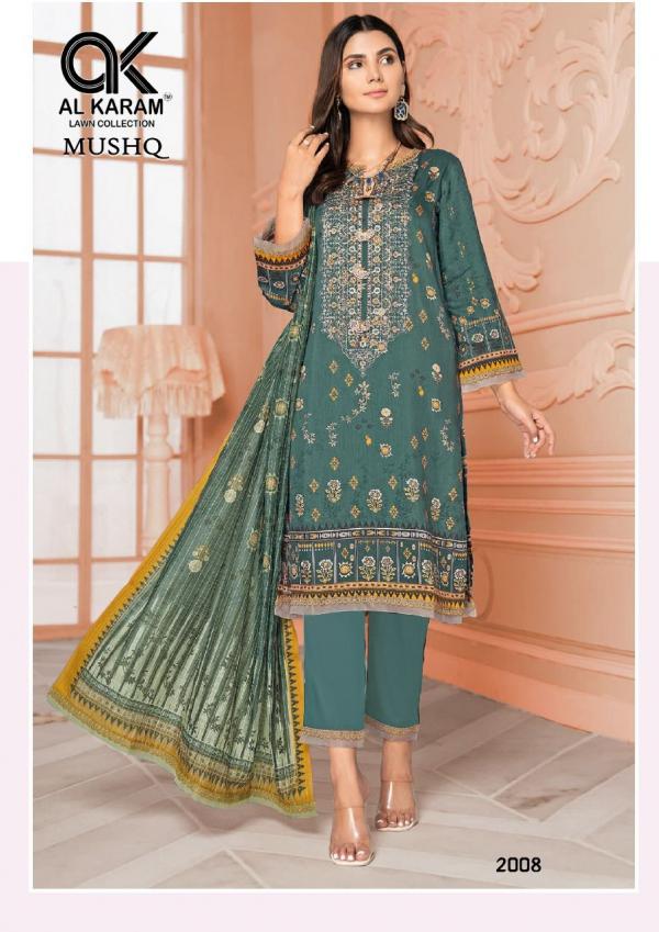 Al Karam Mushq Vol-2 Cotton Designer Dress material